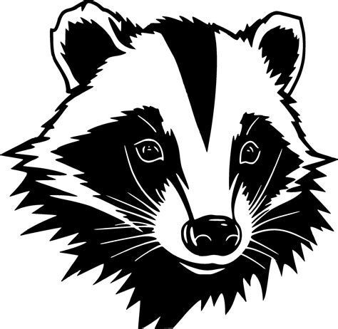 Badger - Minimalist and Flat Logo - Vector illustration 41007484 Vector ...