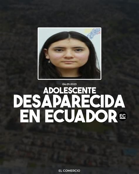 El Comercio on Twitter La adolescente Arian Marcela Enríquez Narváez