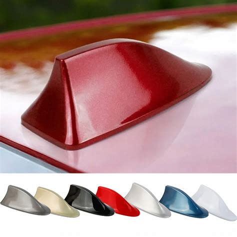 Gray Antenne De Signal Aileron De Requin Accessoires De Voiture Pour