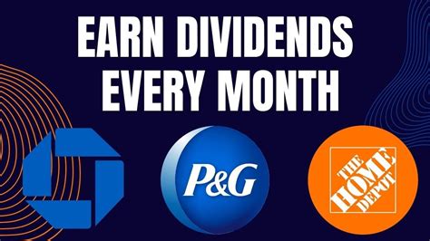 Earn Dividends EVERY MONTH With These 3 Dividends Stocks YouTube