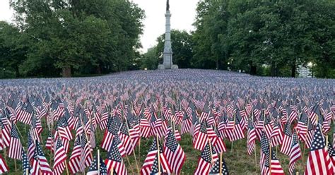 Flags On Boston Common Serve As Touching Memorial Day Tribute