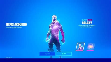 Comment Avoir Le Skin Galaxie En 2020 Sur Fortnite Saison 2 Chapitre 2 Youtube