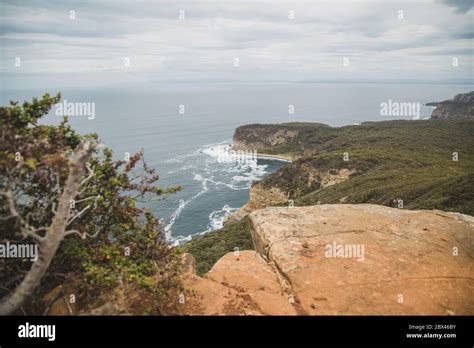 Shipstern Bluff Hike Tasmania Australia Home Of Big Wave Surfing Stock