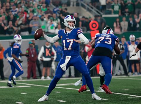 Newyorkpost Josh Allen Snapped At Stefon Diggs After Season Opening