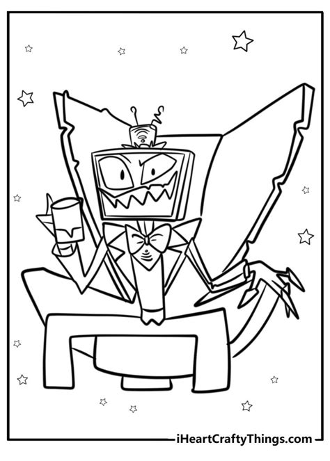 26 New Hazbin Hotel Coloring Pages 100 Free To Print