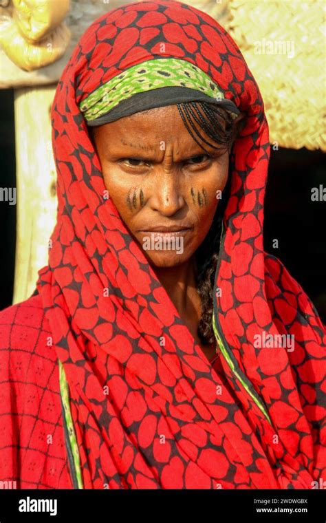 Afar people residents of the The Danakil Desert (or Afar Desert) a ...