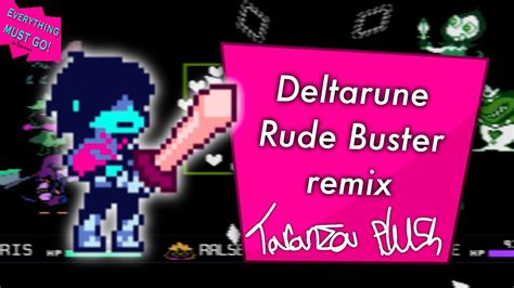 Deltarune Rude Buster Remix Youtube