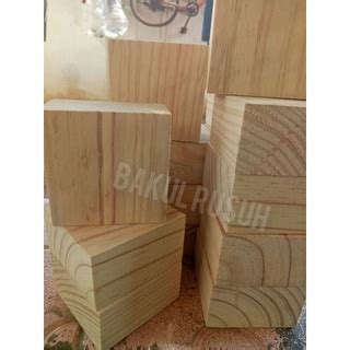 Jual PAPAN KAYU JATI BELANDA BLOK KUBUS EKS PALET 7X7X4 CM Shopee