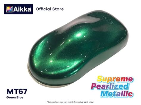 Aikka Mt67 Green Blue Supreme Metallic 2k Paint Lazada