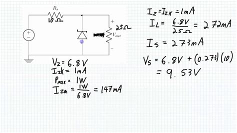 Voltage Regulator Circuit Using Zener Diode