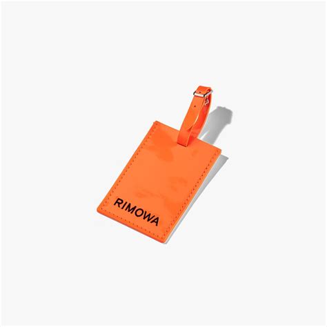 AMBUSH x RIMOWA Luggage Tag | Rimowa luggage, Luggage tag designs, Rimowa