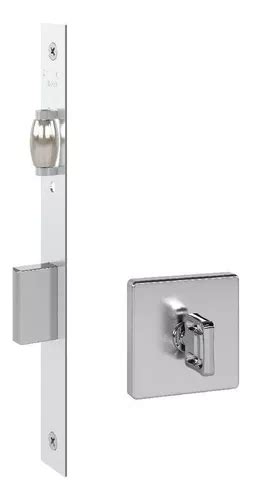 Fechadura Rolete Porta Banheiro Wc Pivotante Pado Inox Parcelamento