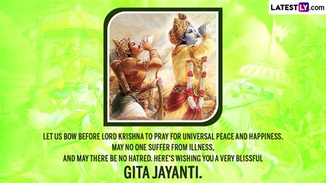 Gita Jayanti Wishes Hd Images Whatsapp Messages Wallpapers And