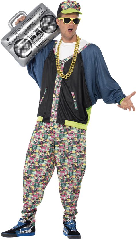 S Hip Hop Mens Fancy Dress Music Celebrity Rapper Dance Adults