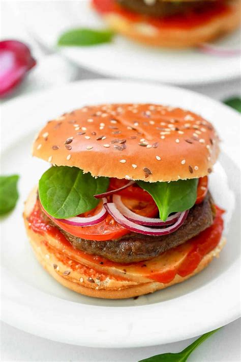 Healthy Food: High Protein Veggie Burgers