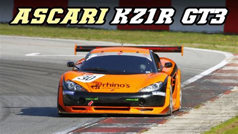 Ascari KZ1R GT3 At Circuit Zolder YouTube