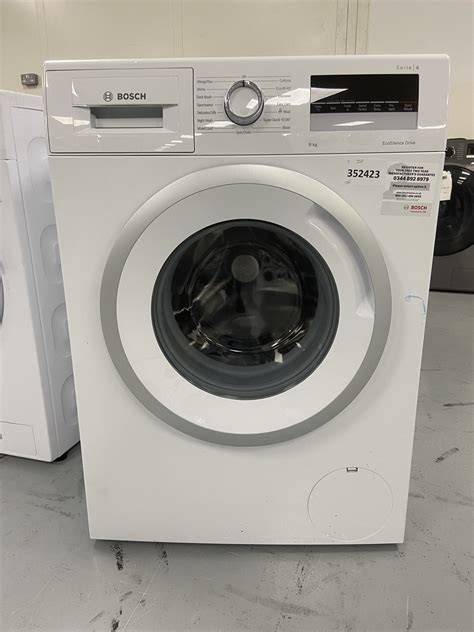 Bosch Serie 4 Wan28281gb 8kg Washing Machine With 1400 Rpm White 352423 Elekdirect