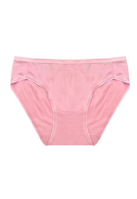 Buy Xixili Xixili Pastel Microfiber Mid Waist Bikini Panty Online