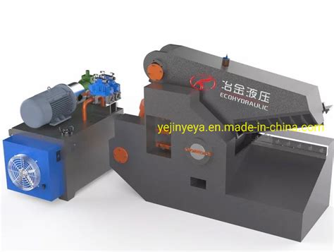 Hydraulic Crocodile Steel Bar Rebar Shear Cutting Machine China