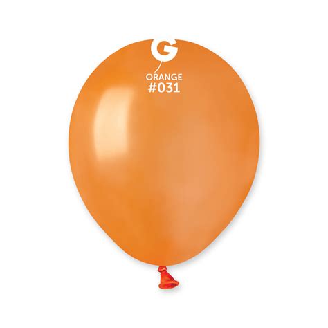 Gemar Latex Balloons Bag Of Metallic Metallic Orange Bargain