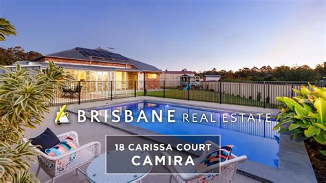 Brisbane Real Estate 18 Carissa Court Camira Youtube