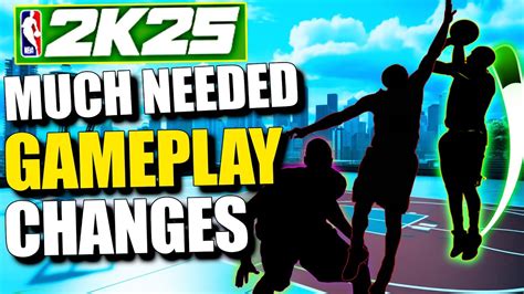 THE NBA 2K25 GAMEPLAY CHANGES WE NEED - YouTube