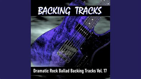 Dramatic Rock Guitar Backing Track In A Minor Youtube Music