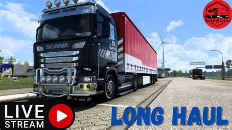 Euro Truck Simulator Live Stream Long Delivery Youtube