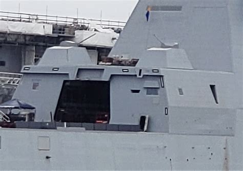 Navy's First Stealthy Zumwalt Class Destroyer Photographed With 30mm ...