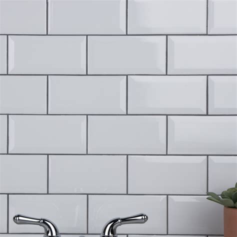 Merola Tile Crown Heights X Beveled Ceramic Subway Tile Reviews