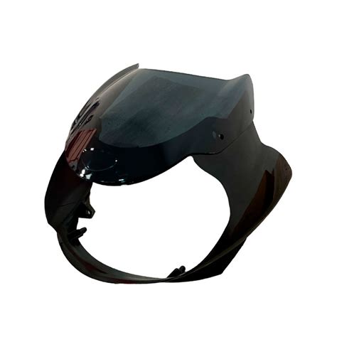 CARENAJE FAROLA C VISOR DISCOVER 100 SPORT 125 NEGRO Importadora Okla