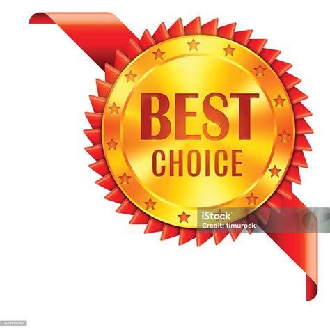 penghargaan pilihan terbaik ilustrasi stok  gambar