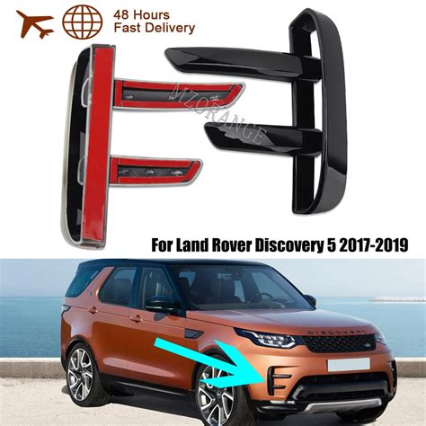 For Land Rover Discovery 5 2017 2019 Front Bumper Fog Lamp Cover Trim