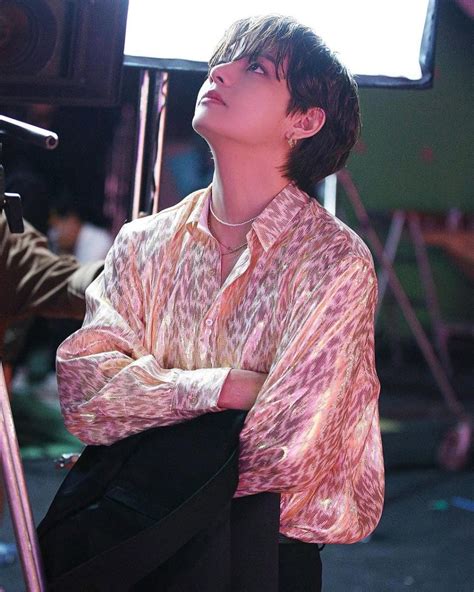 When Bts Fame V Aka Kim Taehyung Posed For A Hot Photoshoot Iwmbuzz Images