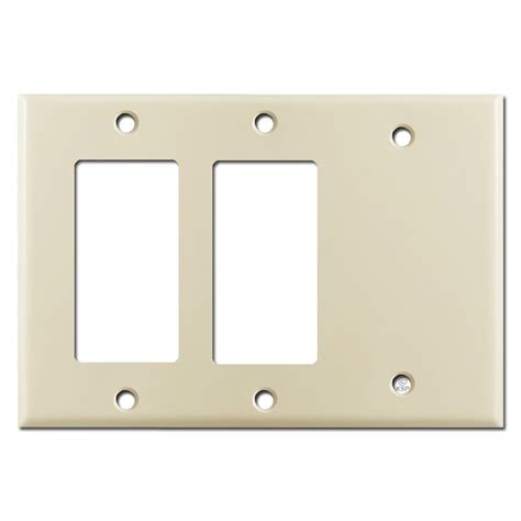 2 Gfi Decora Rocker Switch And 1 Blank Wall Plates Ivory