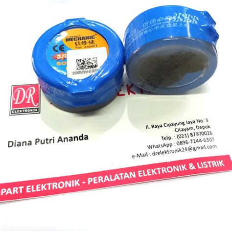 Jual Timah Cair Pasta Mechanic Xg Original Export Solder Paste Solder