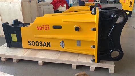 Soosan Concrete Rock Stone Hydraulic Breaker Sb121 For Excavator