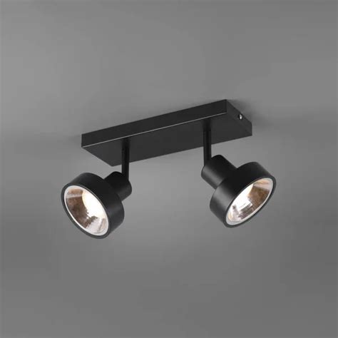 Regleta Luces Holmes Metal Negro Gu L Zete