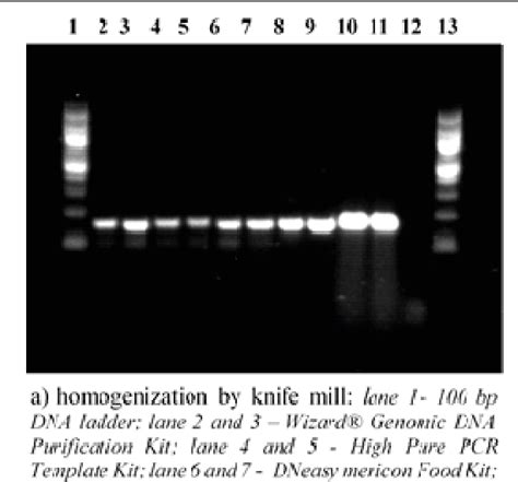 PDF COMPARISON OF COMMERCIAL DNA KITS AND TRADITIONAL DNA EXTRACTION