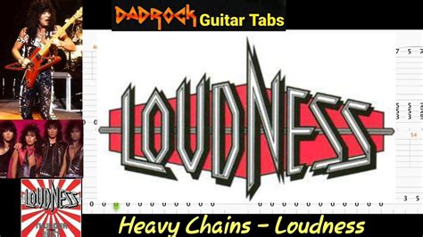 Heavy Chains Loudness Guitar Bass Tabs Lesson Youtube