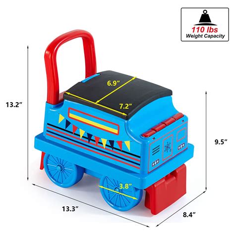 Joyldias 6v Electric Ride On Train For Kids With Curved Tracks Songs