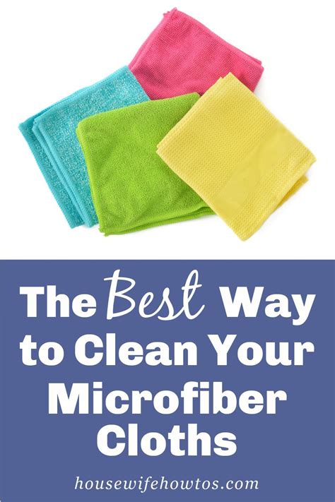 Are You Cleaning Your Microfiber Cloths Properly Cleaning Clothes