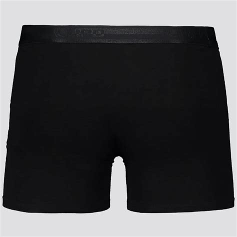 Kit Cuecas Boxer Lupo Elastic Soft Preta Futfanatics