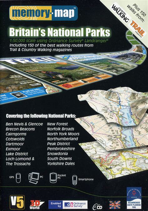 Memory Map: Britains National Parks - Software - Computing History