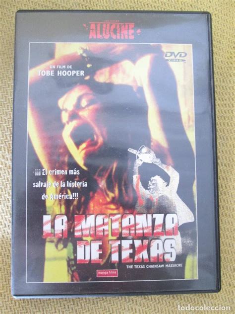 La Matanza De Texas Tobe Hooper Comprar Películas En Dvd En