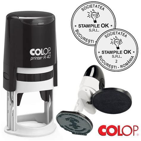 Stampile Oferta Duo Deal Colop R Diametru Mm Stampile Ok