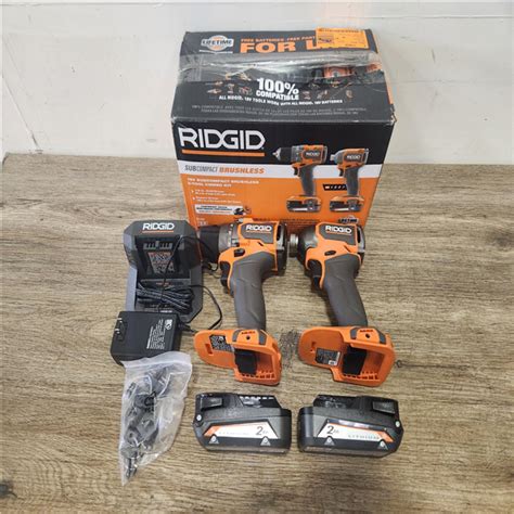 Phoenix Location Appears NEW RIDGID 18V SubCompact Brushless 2 Tool