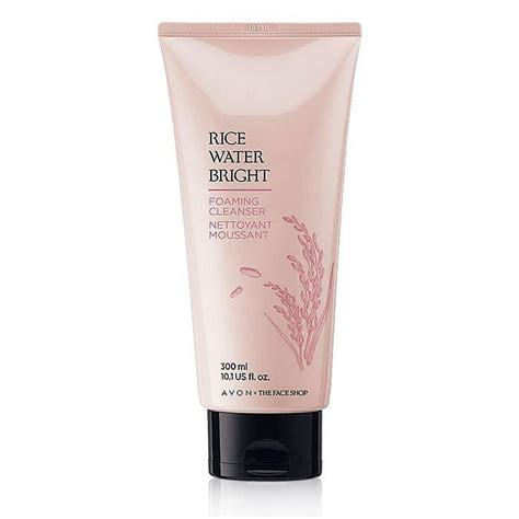 THE FACE SHOP Rice Water Bright Cleansing Foam 300ml Korean Beauty