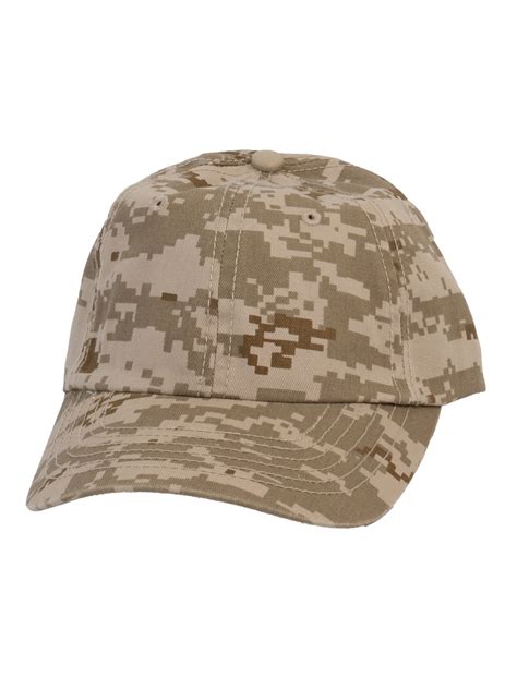 Top Headwear Enzyme Washed Camouflage Cap Tactical Hat, Desert Digital ...