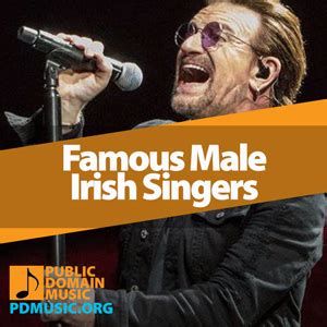 22 Famous Male Irish Singers You Need to Hear - Public Domain Music